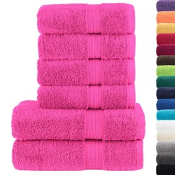 Ensemble de serviettes de qualité supérieure SOLUND 6 pcs rose 
