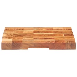 Planche à découper 50x34x3,8 cm Bois d'acacia massif 