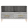 Meuble TV Sonoma gris 80x36x50 cm Bois d'ingénierie 