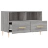 Meuble TV Sonoma gris 80x36x50 cm Bois d'ingénierie 