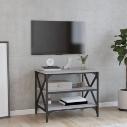 Meuble TV Sonoma gris 60x40x50 cm Bois d'ingénierie 