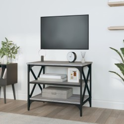 Meuble TV Sonoma gris 60x40x50 cm Bois d'ingénierie 