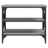 Meuble TV Sonoma gris 60x40x50 cm Bois d'ingénierie 