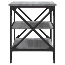 Meuble TV Sonoma gris 60x40x50 cm Bois d'ingénierie 