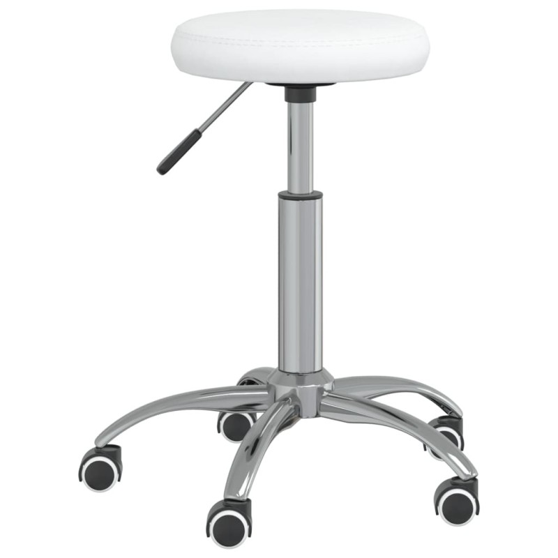 Tabouret de massage Similicuir Blanc Tabouret de massage Similicuir Blanc
