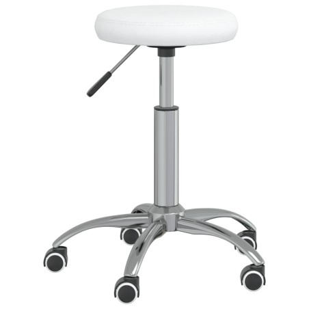 Tabouret de massage Similicuir Blanc 