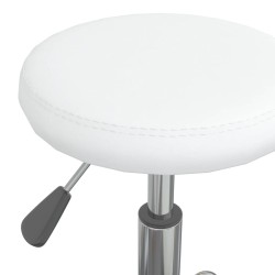 Tabouret de massage Similicuir Blanc 