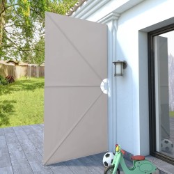 Auvent latéral pliable de terrasse Crème 300 x 150 cm 