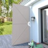 Auvent latéral pliable de terrasse Crème 300 x 150 cm 