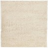 Tapis shaggy PAMPLONA poils longs moderne doré 160x160 cm 