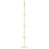 Arbre à chat du sol au plafond Crème 267,5-297,5 cm 
