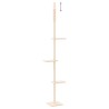 Arbre à chat du sol au plafond Crème 267,5-297,5 cm 