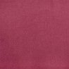 Repose-pied Rouge bordeaux 60x50x41 cm Velours 