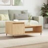 Table basse Chêne sonoma 100x50x45 cm Bois d'ingénierie 