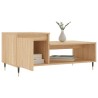 Table basse Chêne sonoma 100x50x45 cm Bois d'ingénierie 