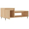 Table basse Chêne sonoma 100x50x45 cm Bois d'ingénierie 