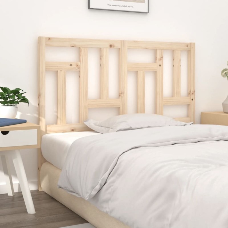 Tête de lit 140,5x4x100 cm Bois massif de pin Tête de lit 140,5x4x100 cm Bois massif de pin