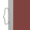 Auvent latéral rétractable de patio 80x300 cm Marron 