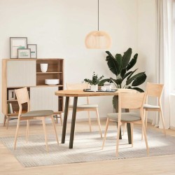 Pieds de table console 4 pièces Acier naturel 72 cm Acier 