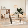 Pieds de table console 4 pièces Acier naturel 72 cm Acier 