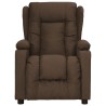 Fauteuil inclinable Marron Tissu 