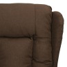 Fauteuil inclinable Marron Tissu 
