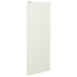 Jardinière blanc triangulaire 30x26x75 cm acier 