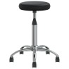 Chaise pivotante de bureau Noir Similicuir 