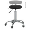 Chaise pivotante de bureau Noir Similicuir 