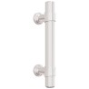 Poignées d'armoire 20 pcs argenté 64 mm acier inoxydable 