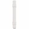 Poignées d'armoire 20 pcs argenté 64 mm acier inoxydable 