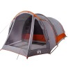Tente familiale 6 personnes orange imperméable 