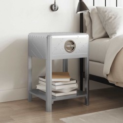 Table de coin avec 1 tiroir vintage Style d'aviation  