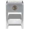 Table de coin avec 1 tiroir vintage Style d'aviation  