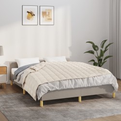 Couverture lestée Crème clair 122x183 cm 9 kg Tissu 