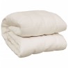 Couverture lestée Crème clair 122x183 cm 9 kg Tissu 