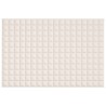 Couverture lestée Crème clair 122x183 cm 9 kg Tissu 