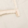 Couverture lestée Crème clair 122x183 cm 9 kg Tissu 