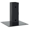 Bases de poteau carrées 12 pcs anthracite 46x46 mm 
