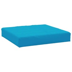 Coussins de palette lot de 3 bleu clair tissu oxford 