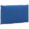 Coussins de palette lot de 3 bleu tissu oxford 
