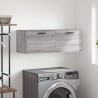 Armoire murale sonoma gris 100x36,5x35 cm bois d'ingénierie 