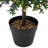 Arbre artificielavec fruits et pot 35x50 cm Vert 