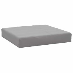 Coussins de palette lot de 3 gris tissu oxford 