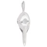 Poisson Épée Murale Argent 91x8x26 cm Aluminium 
