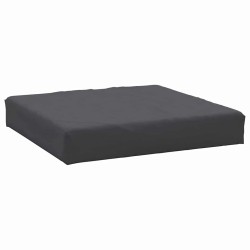 Coussins de palette lot de 3 anthracite tissu oxford 