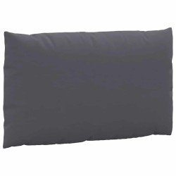 Coussins de palette lot de 3 anthracite tissu oxford 