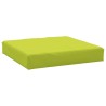 Coussins de palette lot de 3 vert vif tissu oxford 