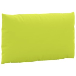 Coussins de palette lot de 3 vert vif tissu oxford 