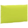 Coussins de palette lot de 3 vert vif tissu oxford 